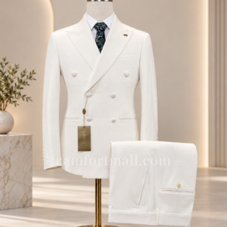 Double Breasted  2 Piece Suits